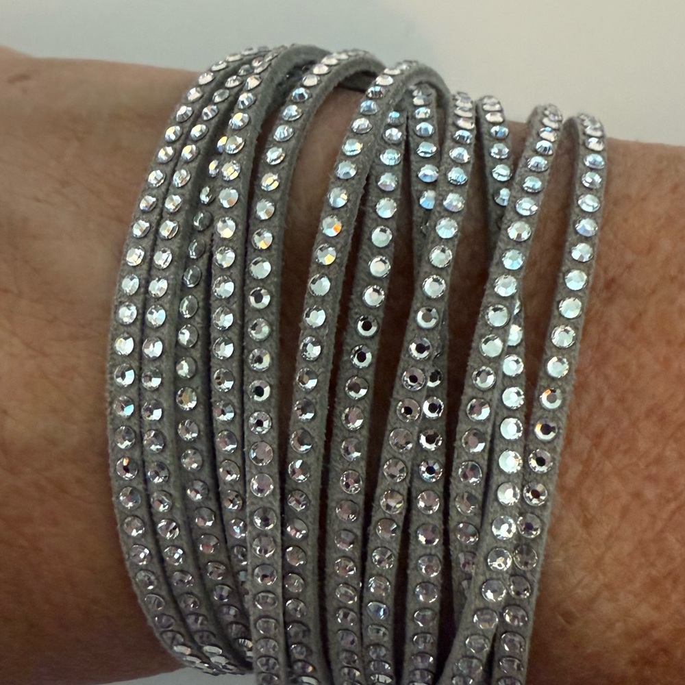 Swarovski Silver bling Wrap Bracelet